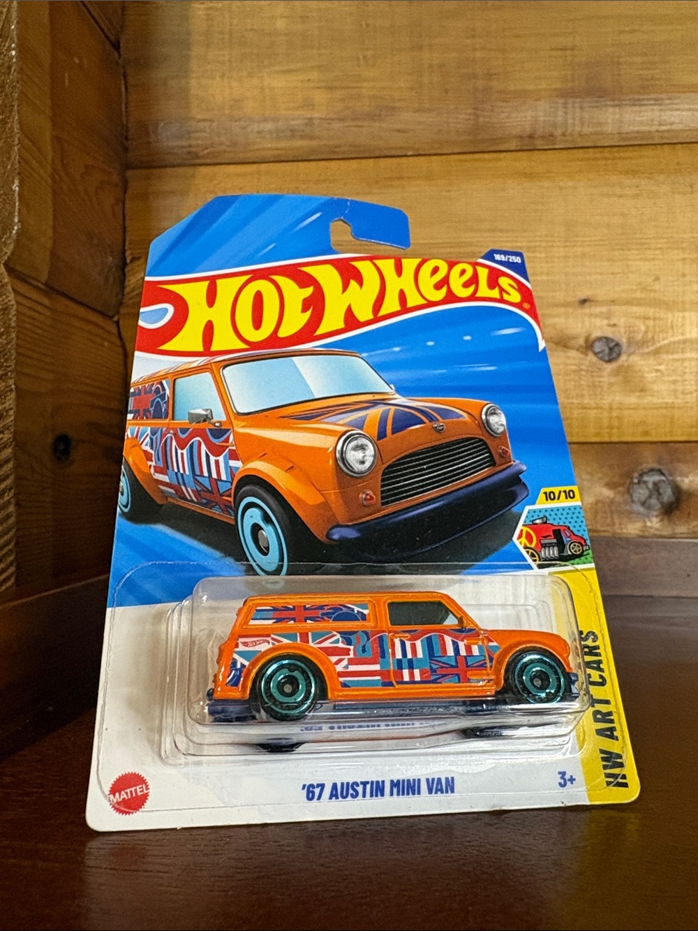 Hot Wheels '67 Austin Mini Van, HW Art Cars (169/250)